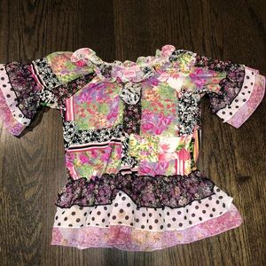 LIPSTIK girls shirt sleeve top.